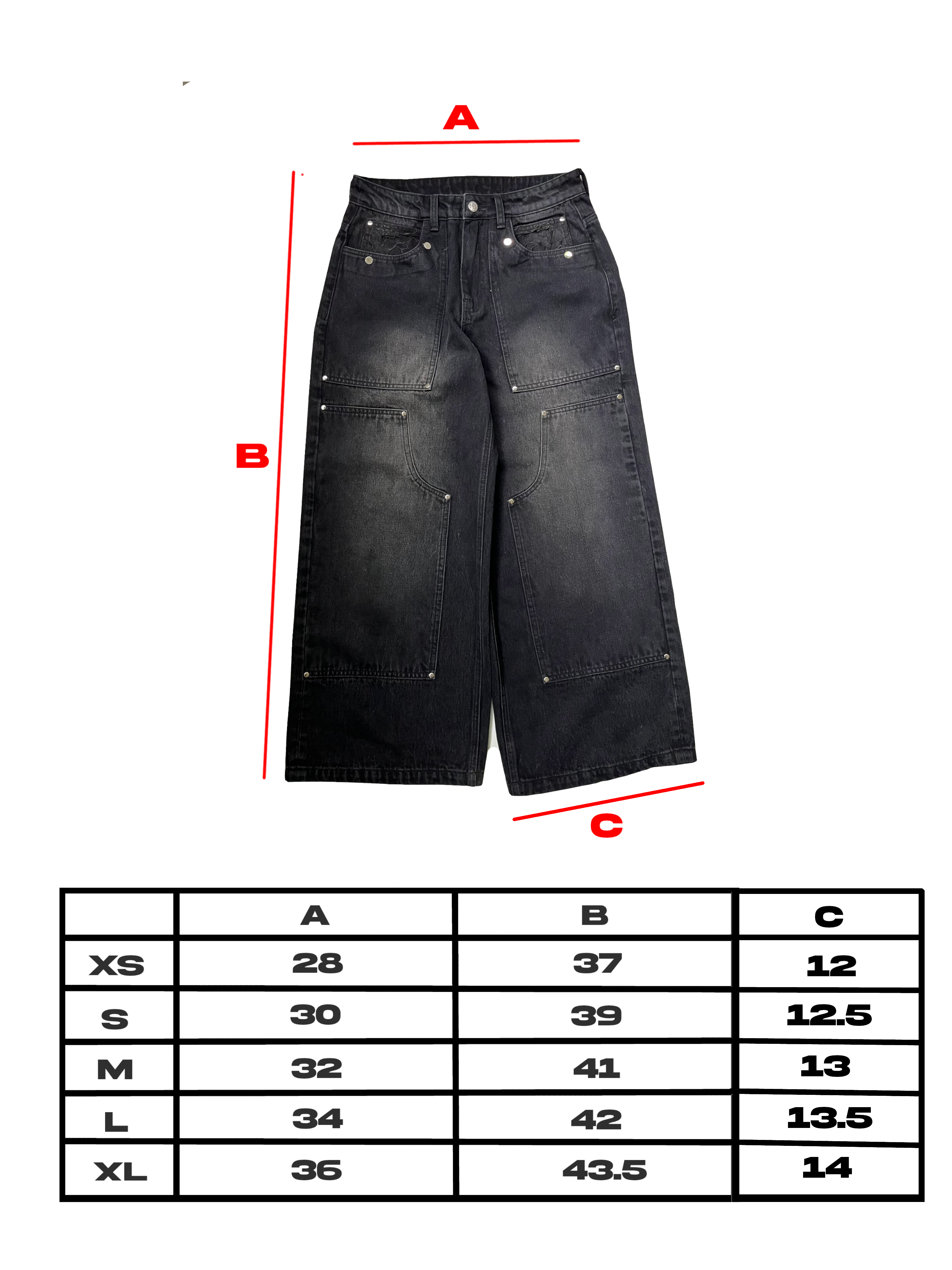 "Shadow denim"