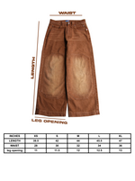 Aura denim V2 "MARRON"